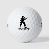 SOLDIER Militär-Golfgeschenke! Golfball (Vorderseite)