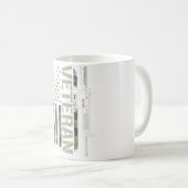 Soldier Military Veterans Day Camouflage U Kaffeetasse (VorderseiteRechts)