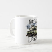 Soldier motif Vorsichtstank deutsche Panzerwaffe v Kaffeetasse (Vorderseite Links)