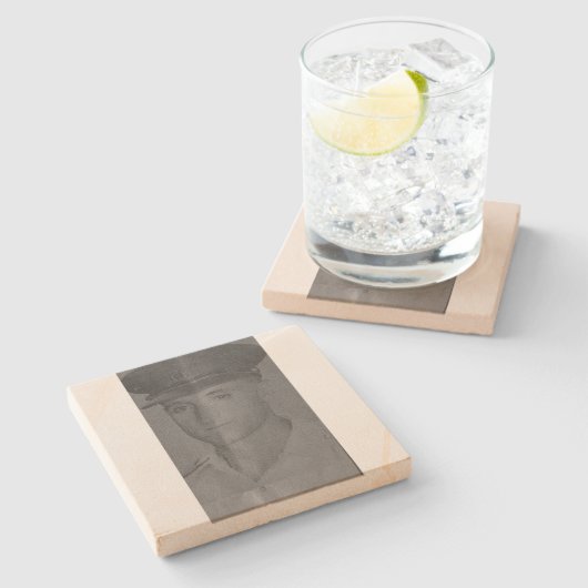 Soldier of Burma Steinuntersetzer (Seitenansicht)