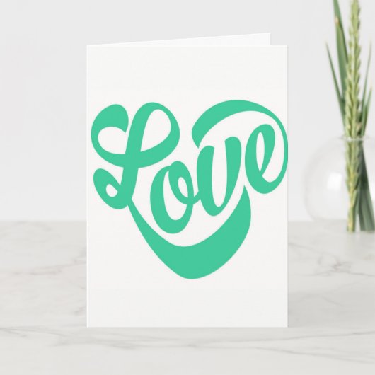 **SOLDIER** SENDENDE "MEINE LIEBE" AN SIE KARTE (Vorderseite)