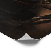 Soldier Smoking - Frans van Mieris Fine Art Poster (Ecke)