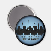 Soldier Tribute Magnet, damit wir Kriegsgeschenke Magnet (Vorderseite/Rückseite)