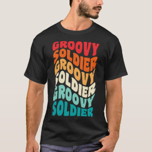 Soldier Vintag Retro 60er 70er 80er Vibes T-Shirt