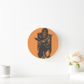Soldier Wall Clock Runde Wanduhr (Zuhause)