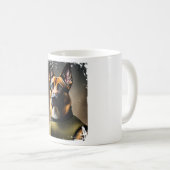 SoldierDressed belgisches Malinois Portrait für Hu Kaffeetasse (VorderseiteRechts)