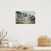 Soldiers Drilling, 1807 Poster (Küche)