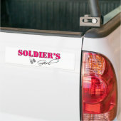 SoldiersGirl Autoaufkleber (Auf Lkw)