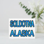 Soldotna Alaska Postkarte (Stehend Vorderseite)