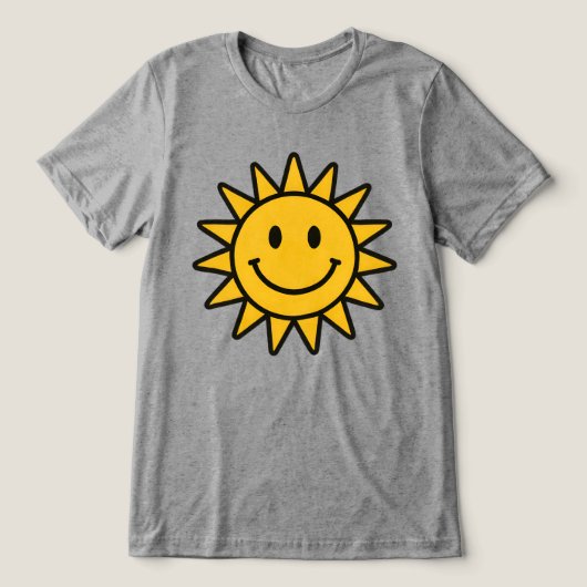 Sole Grin Tri-Blend Shirt (Design Vorderseite)
