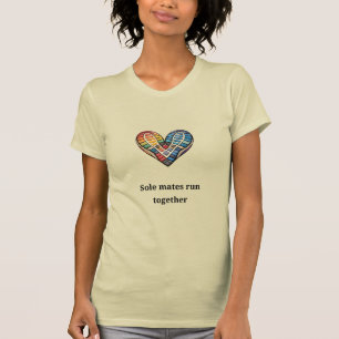 Sole Mates laufen zusammen T-Shirt
