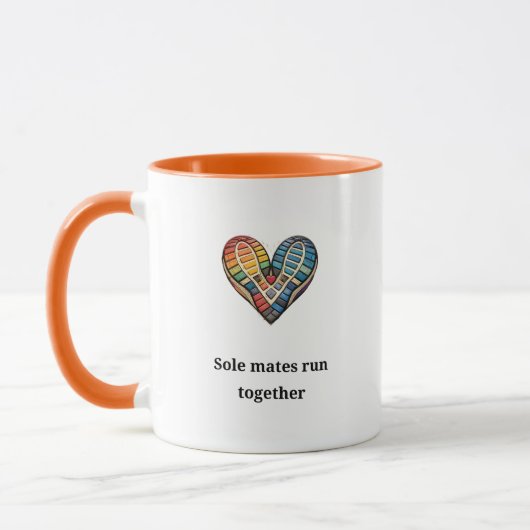 Sole mates run together tasse (Links)