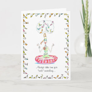 "Sole" searching friendship or birthday card Karte