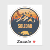 Soledad, Kalifornien Aufkleber (Blatt)