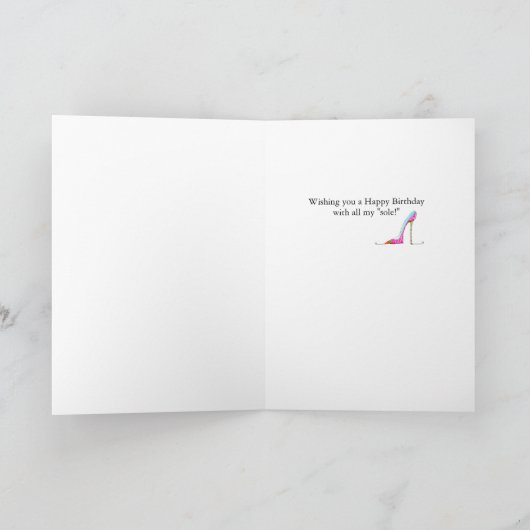 "Soleful" alles Gute zum Geburtstagwunsch Karte (Innenseite)