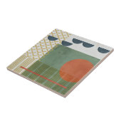 Soleil Rouge III Fliese (Seite)