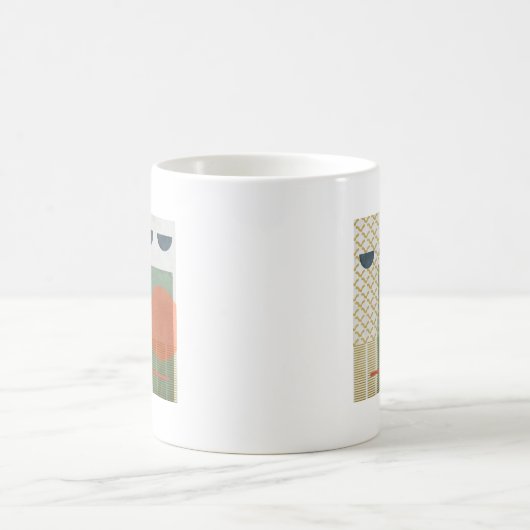 Soleil Rouge III Kaffeetasse (Mittel)