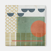 Soleil Rouge III Magnet (Vorne)