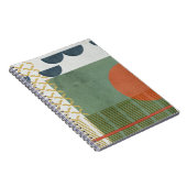 Soleil Rouge III Notizblock (Rechte Seite)