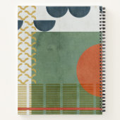 Soleil Rouge III Notizblock (Rückseite)