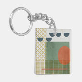 Soleil Rouge III Schlüsselanhänger (Vorderseite links)