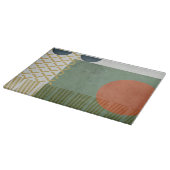 Soleil Rouge III Schneidebrett (Ecke)