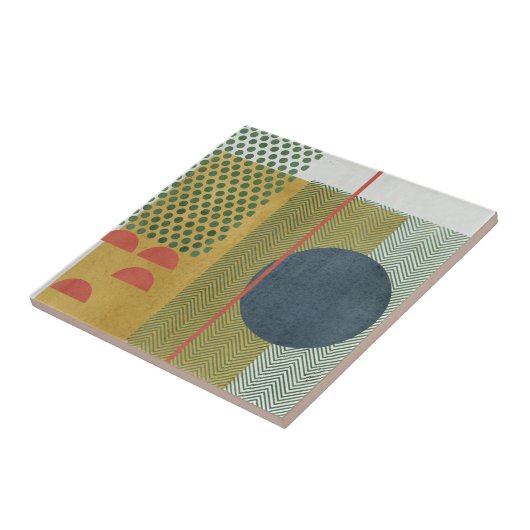 Soleil Rouge IV Fliese (Seite)