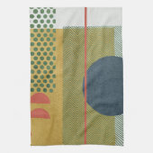 Soleil Rouge IV Geschirrtuch (Vertikal)