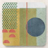 Soleil Rouge IV Getränkeuntersetzer (Vorderseite)