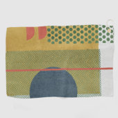 Soleil Rouge IV Golfhandtuch (Horizontal)