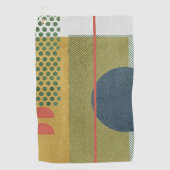 Soleil Rouge IV Golfhandtuch (Vorderseite)