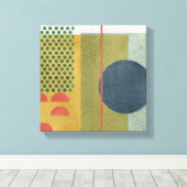 Soleil Rouge IV Leinwanddruck (Insitu (Holzboden))