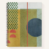 Soleil Rouge IV Notizblock (Vorderseite)