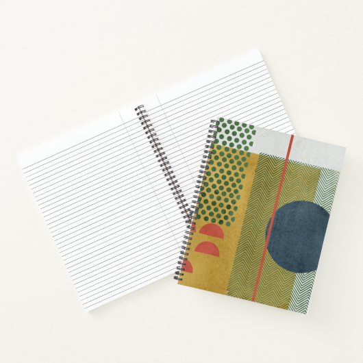 Soleil Rouge IV Notizblock (Innenseite)