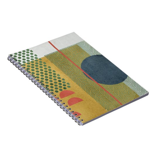 Soleil Rouge IV Notizblock (Rechte Seite)