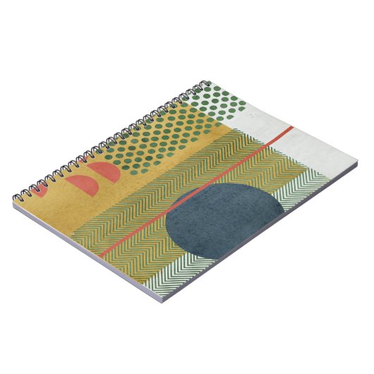 Soleil Rouge IV Notizblock (Linke Seite)