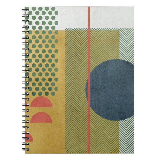 Soleil Rouge IV Notizblock (Vorderseite)