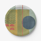 Soleil Rouge IV Pappteller (Vorderseite)