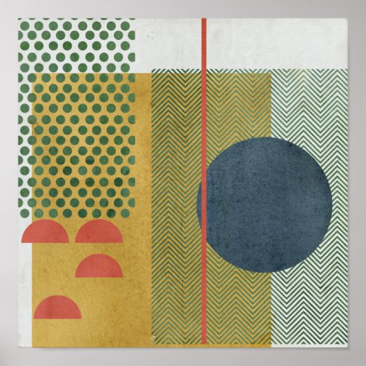 Soleil Rouge IV Poster (Vorne)