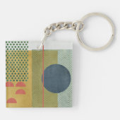 Soleil Rouge IV Schlüsselanhänger (Rückseite)