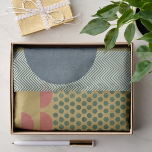 Soleil Rouge IV Seidenpapier (Geschenk)