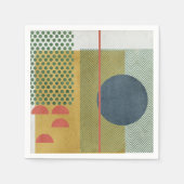 Soleil Rouge IV Serviette (Vorderseite)