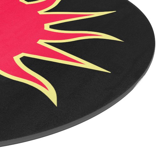 Soleil Sun Sonne Sole Schneidebrett (Ecke)