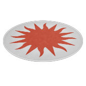 Soleil Sun Sonne Sole Schneidebrett (Ecke)