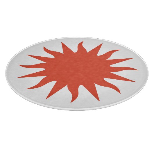 Soleil Sun Sonne Sole Schneidebrett (Ecke)