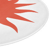 Soleil Sun Sonne Sole Schneidebrett (Ecke)