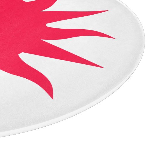 Soleil Sun Sonne Sole Schneidebrett (Ecke)