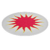 Soleil Sun Sonne Sole Schneidebrett (Ecke)