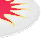 Soleil Sun Sonne Sole Schneidebrett (Ecke)