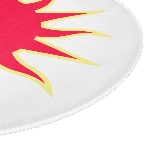 Soleil Sun Sonne Sole Schneidebrett (Ecke)